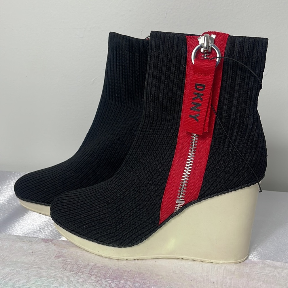 DKNY Warbi Wedge Booties - Picture 2 of 5